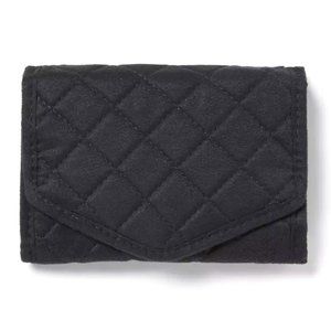 Suede Fabric/Magnetic Clouser Folding Travel Accessory Organizer